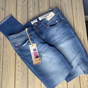 Indigo Rein size 11 ankle length jeans